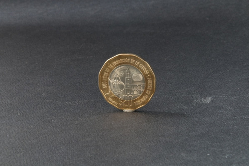 Moneda De 20 Pesos De La Fundación De Veracruz