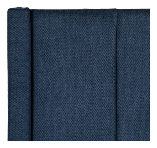 Cabecera + Base Cama Slim King Size Dicasa Nizza Azul