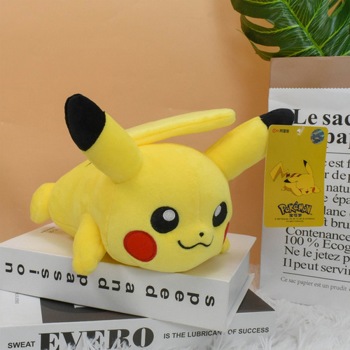 X Juguetes De Peluche For Posición Prona De Pikachu,