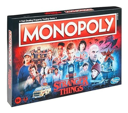 Monopoly: Netflix Stranger Things Edición Juego Para Tj8ky