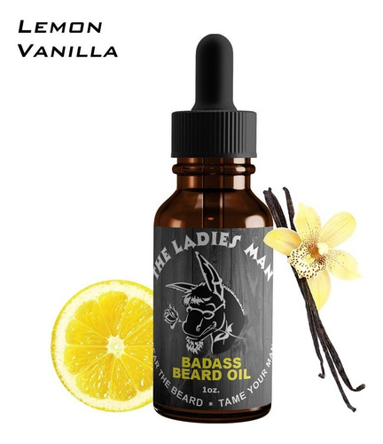 Badass Beard Care Aceite De Barba Para Hombres El Perfume D