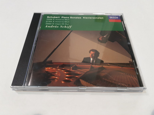 Schubert Piano Sonatas 2, András Schiff - Cd Nuevo Aleman 