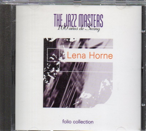 Lena Horne - Cd The Jazz Masters Made In Ireland