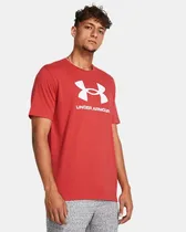 Comprar Under Armour Ua Sportstyle Logo Up Ss Rojo Hombre