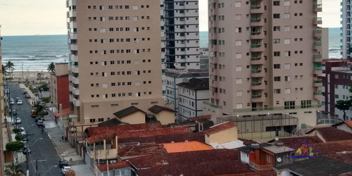 Imagem 2 de 15 de Apartamento, Tupi, 300mts Mar, 1dorm, 1 Vg - 14596