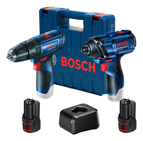 Furadeira Parafusadeira Impacto + Chave De Impacto Bosch