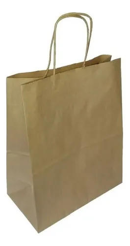 comprar 50 Bolsa De Papel Kraft Con Asa O Manilla Smart Bags 30x41x12 Lisas