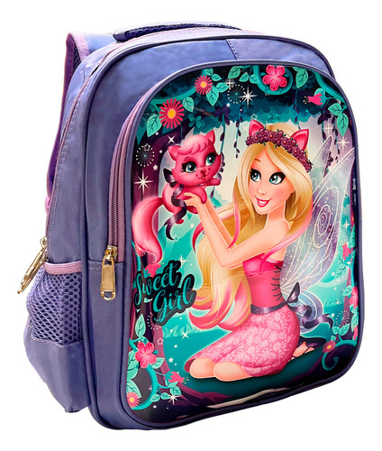 Mochila Nene Varon Escolar Relieve 3d Divsiones Acolchada!!