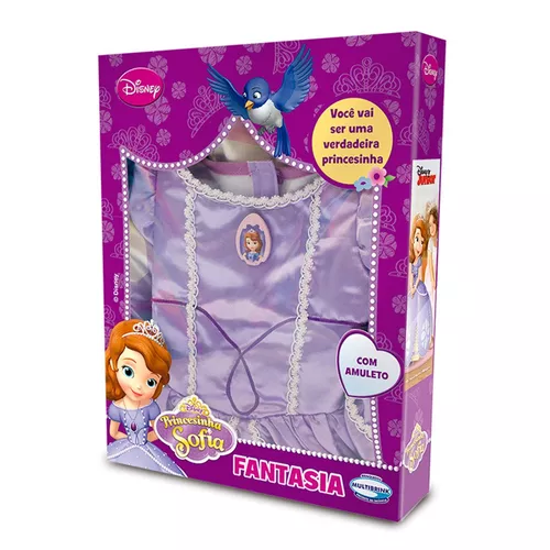 Fantasia Infantil Princesinha Sofia Disney - Multibrink