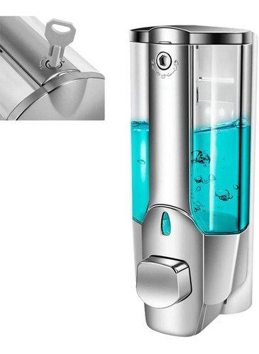 Imagen 1 de 10 de Dispensador Despachador Jabón Liquido Shampoo Gel Pared Baño