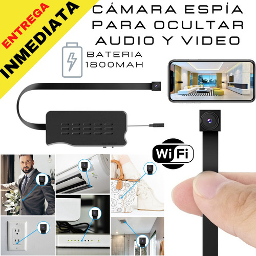 Camara Espia Para Ocultar Con Audio Android Ios Wifi Bateria