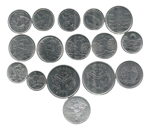 50 Cruzeiros 1982 1985 E 1992 + 1 5 E 10 Centavos 1989 +10mo