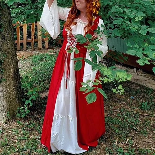 Disfraz Mujer Medieval De La Corte