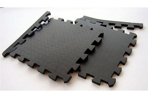 Imagen 4 de 7 de Pack X4 Piso Goma Alto Transito Encastrable Crossfit Pesas