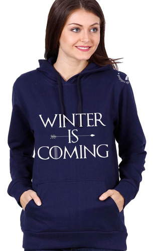 Polerón Canguro Unisex Winter Is Coming- Got Simple