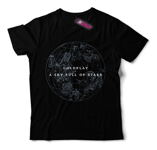 Remera Coldplay A Sky Full Of Stars Rp29 Dtg Premium