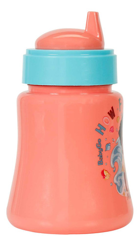 Copo De Transição Infantil Bico Flexível E Tampa 340ml Moana