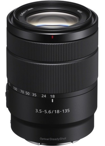 Lente Sony E 18-135mm F/3.5-5.6 Oss - Sel18135 + Nf-e *