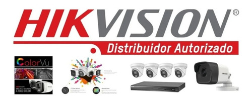 Cctv Kit Hikvision Dvr + 4 Cam 1080p 2mp Con Disco Duro 1tb