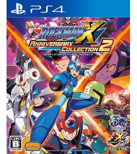 Rockman X Anniversary Collection 2 Megaman X Ps4 Fisico