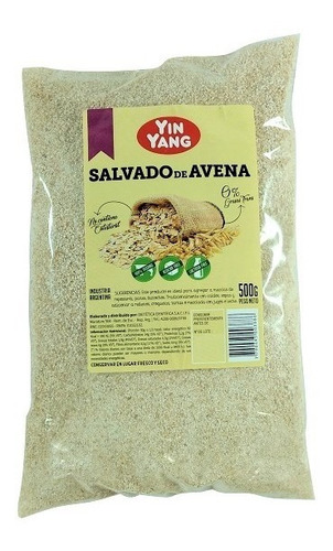 Salvado De Avena Yin Yang Especial X 500 Gr