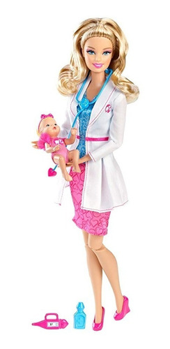 Barbie I Can Be Doctor De Bebé Muñeca