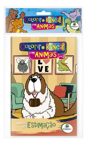 Colorir e Brincar Com Animais II - Kit com 10 Und, de © Todolivro Ltda.. Editora Todolivro Distribuidora Ltda. em português, 2020