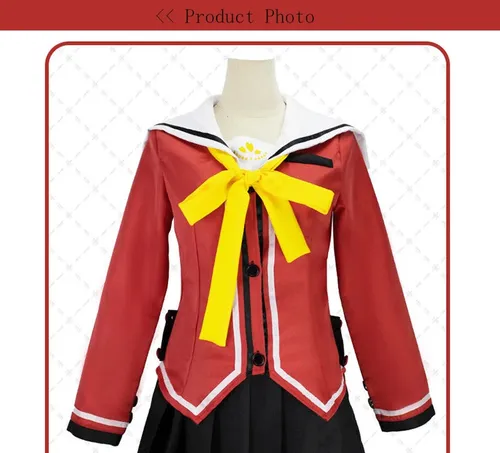 Disfraz De Tomori Nao Charlotte Disfraz De Uniforme De Fiest
