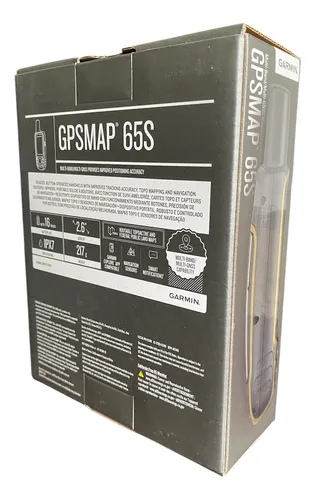 Gps Garmin Gpsmap 65s Con Mapa Topografico Y Ruteable Actual