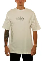 Comprar Remera Quiksilver Lifestyle Hombre Thorn Badge Hueso Cli