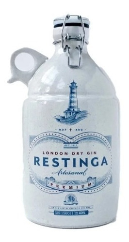Restinga Gin botella cerámica X 1500cc