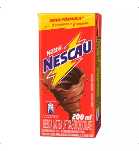 Bebida Láctea Nescau Prontinho 200ml Toddynho Achocolatado