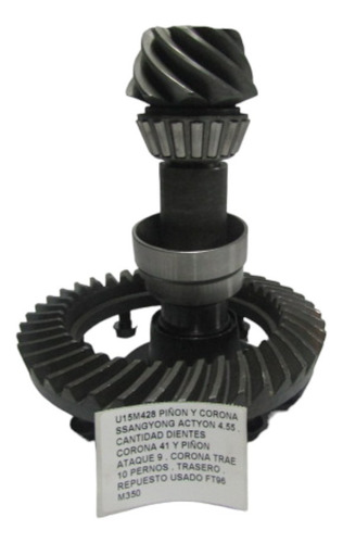 Piñon Y Corona Ssangyong Actyon 4.55 . (Usado)