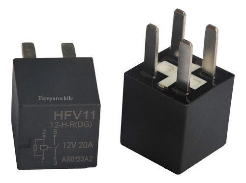 Rele Relay Hfv11 12-h-r 12v 20a 4 Pines