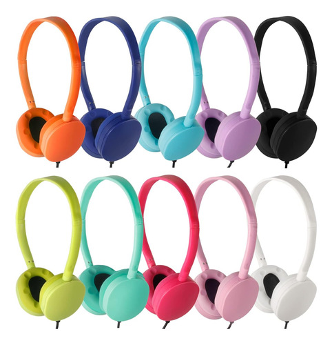 Auriculares Niños Granel, Paquete De 30 Auriculares De...