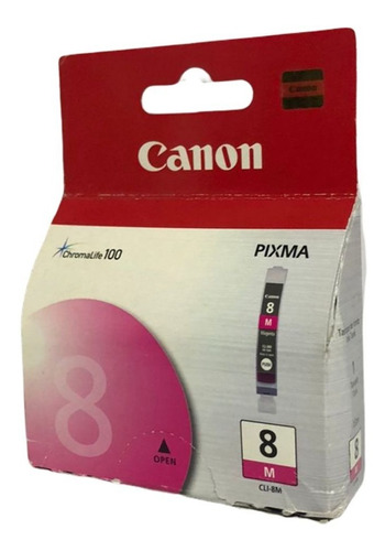 Cartucho De Tinta Canon Cli-8m Magenta Nuevo Y Facturado