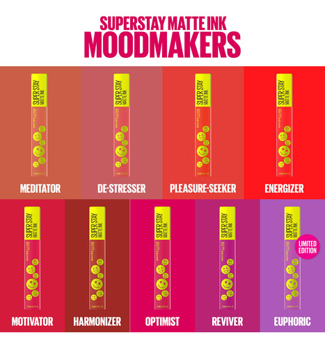Batom Maybelline Super Stay Matte Ink Energizer Red