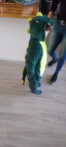 Pijama Kigurumi Dinosaurio Talle S Para Estatura 140/149
