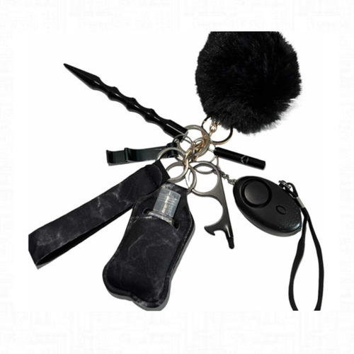 Set Kit Llaveros Para Defensa Personal Hombre Y Mujer 