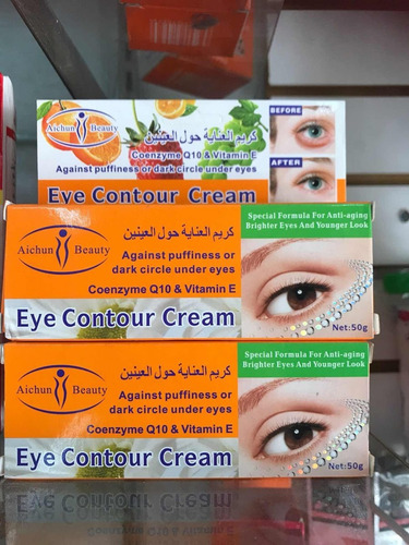 Crema Para Eliminar Las Ojeras Aichum Naranja