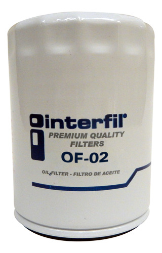 Filtro Aceite Interfil Para Ford E-350 Super Duty 6.8l 99-19