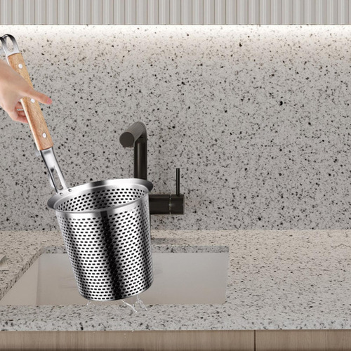 Kitchen Strainer, Tripe Ladle With Brain Flower,