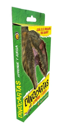 Dinocartas - 40 Cartas De Dinosaurios Para Jugar Y Aprender | MercadoLibre