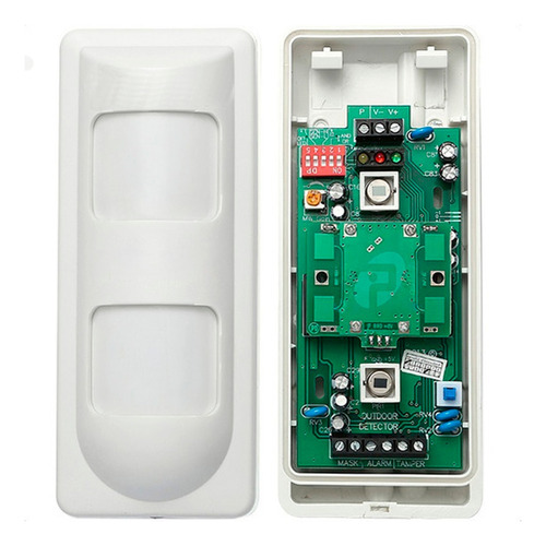 Kit Alarma Domiciliaria Perimetral Cableada Pir Exterior