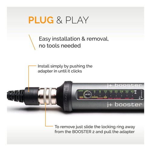 Enchufe Del Adaptador De Cargador Nema 5-20 Para J+ Booster