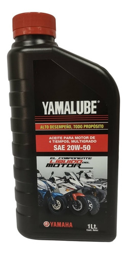 Aceite Para Motocicleta Yamalube 20w50 4t. (q021)