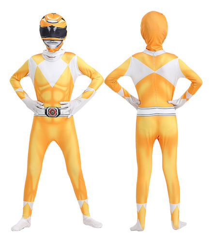 Enterizo Infantil De Los Power Rangers De Mighty Morphin