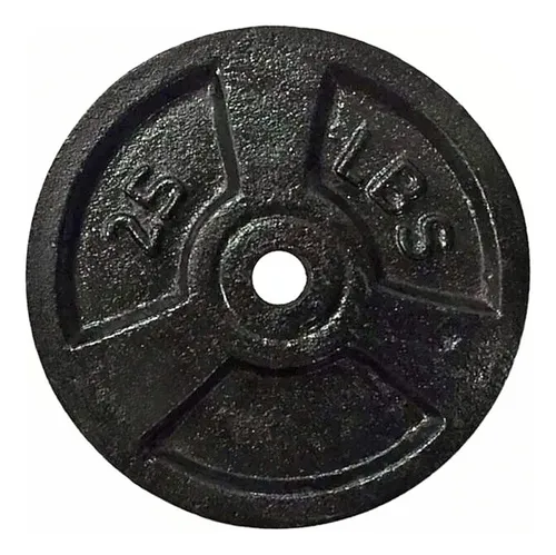 comprar Disco 25 Lbs Pesas Estandar Para Mancuernas Barras Ejercicio