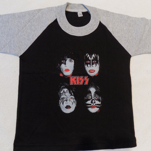 Kiss Remeras De Niños Vs. Modelos Rockería Que Sea Rock 