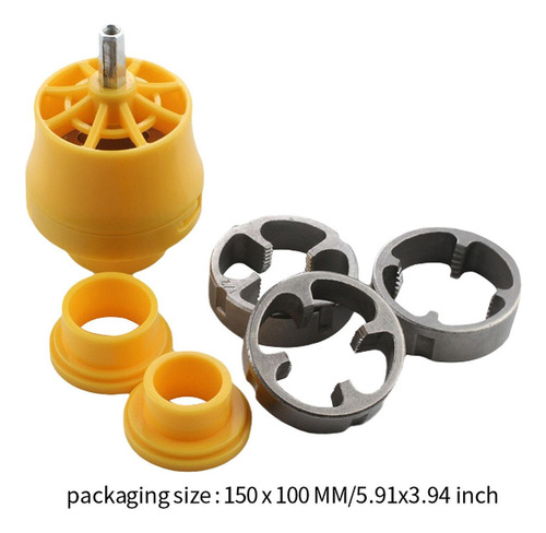 W Kit De Herramientas Para Hacer Roscas Con 3 Matrices De